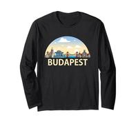 Budapest Skyline Hongrie Europe Manche Longue