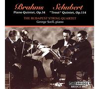 Budapest String Quartet - Brahms - Schubert : Quintettes pour piano