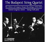 Budapest String Quartet - Library of Congress Recordings