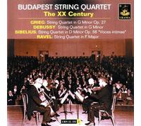 Budapest String Quartet : The XX Century