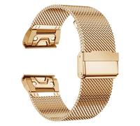 BUDAY Bracelet à ajustement rapide de 20 mm, 26 mm, 22 mm, pour Garmin Fenix 7S 7X 7 Pro Fenix 6S 6X 6 5S 5X 5Plus Tactix 7 Forerunner 965 955 Enduro, bracelets de montre en acier inoxydable(Rose