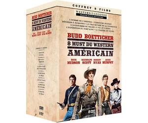 Budd Boetticher - 8 must du western américain - Coffret 8 films / Budd Boetticher Collection - 8-DVD Box Set ( The Tall T / Comanche Station / Decision at Sundown / Ride Lonesome / Buchanan Rides