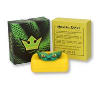 BUDDHA FIGHT WEAR Protège-dents premium pour adultes et enfants à partir de 12 ans, tous sports de contact (vert-jaune)