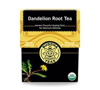 Buddha Teas - 100% Organic Herbal Dandelion Root Tea - 18 Tea Bags