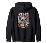Buddha Wake You up See Clearly be The Free Collage Sweat à Capuche