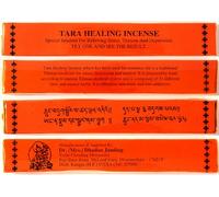 BUDDHAFIGUREN Tara Healing Incense - Lot de 5 bâtonnets d'encens tibétain