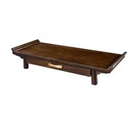 Buddhist Altar Table pour la Maison, Table de Méditation Autel Bouddhiste Puja avec Rangement, Autels Hauts pour la Spiritualité(Brown,48cm/19in)