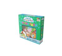 Buddy & Barney: Heure du bain : Build & Play - À la ferme - Autocollants flottants en mousse 3D, scène d'animaux interactives, sac à ventouse, jouet d'eau, enfants à partir de 3 ans