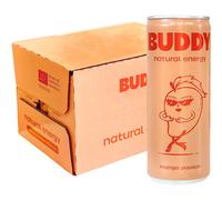 Buddy Boisson Énergisante Naturelle Mangue Fruit De La Passion 12x250ml