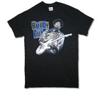 Buddy Guy Huntsville T-Shirt Graphic Tee Printed Shirt Short Sleeve for Mens Black XL