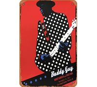 Buddy Guy, Robert Randolph and the Family Band - Poster Newkirk, OK Robert Randolph rétro en métal 30,5 x 20,3 cm Décoration murale