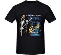 Buddy Holly Story T-shirt à manches courtes et col rond pour homme XXL, Noir , M
