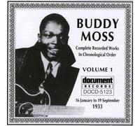 Buddy Moss - Restless Night Blues: Complete Recorded Works 1933-1941 Volume 1 [C