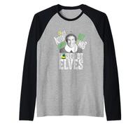 Buddy PAPL534 Citation de Noël I'm Actually Human Manche Raglan