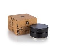 Buddy´s Bar - Barista Edition, distributeur à café, Ø 53 mm, hauteur : 3,5 cm, outil de nivellement pour café expresso en acier inoxydable, aluminium, accessoires barista pour porte-filtre de 53 mm