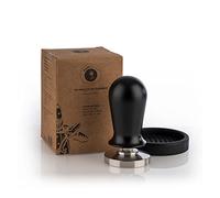 Buddy´s Bar - Barista Edition - Tampon à café de qualité supérieure - Diamètre de la Base : 51 mm - Hauteur : 10 cm - en Acier Inoxydable - pour Porte-Filtre de 51 mm - avec Tapis en Silicone