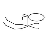 Buddy´s Bar Support de table pour refroidisseur à vin/seau à champagne, support en métal de qualité supérieure, diamètre supérieur : 21 cm, noir