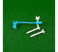 BUDDYBIRDIE T Saver Accessoires de golf - Améliorez la précision, gagnez du temps et évitez les tees perdus - Solutions durables et portables (T Saver avec 3 tees )
