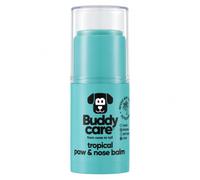 Buddycare Baume pour pattes et nez de chien - Tropical protège et répare les peaux sèches, craquelées et gercées | Végétalien et sans cruauté envers les animaux, hydrate et nourrit | Accessoire de