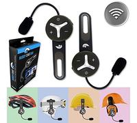 BuddyChat Duo Lot de 2 casques intercom Bluetooth pour vélo, sport, ski, travail, mains libres, interphone, réduction du bruit DSP, portée jusqu'à 1000 m