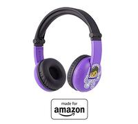 BuddyPhones PlayTime Nouveau casque Bluetooth « Made for Amazon », Violet (3-7 ans)