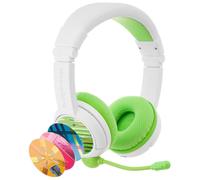 BuddyPhones School+ Casque Avec fil &sans fil Arceau Appels/Musique USB Type-C Bluetooth Vert, Blanc