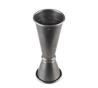 Buddy's Bar - Mesure de bar, 2,5 cl / 5 ouble mesure, mesures intérieures 1,5 cl / 3,5 e haute qualité, qualité alimentaire, jigger pour mesurer les ingrédients des cocktails, inox antique