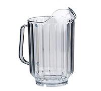 Buddy's Bar - Pichet à Bière, Carafe pour Limonade et Eau en Plastique - Diamètre 13 cm, Hauteur 21 cm, Capacité 1,5 L