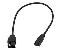 budebuse 30/50/100 cm Ventilateur PWM Régulation de la température CPU Boîtier de refroidissement Rallonge 4 broches Adaptateur PWM Extension Ordinateur Carte mère Accessoires