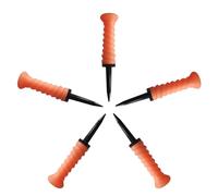 budebuse 5 pièces/paquet de soutien de terrain de golf tees ensemble base châteaux châteaux châteaux kit d'entraînement pilote terrain de golf tees