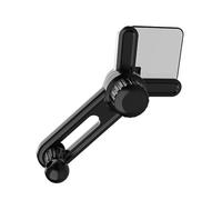 budebuse Base de montage avant avancée pour écran de voiture Support de téléphone Interfaces 17 mm Accessoires de véhicule pour une installation stable et rapide Extension du support mobile