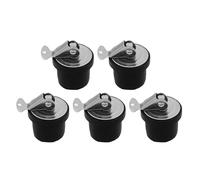 budebuse Bouchon de vidange en acier inoxydable avec diamètre de 7/8" - Bouchon d'étanchéité à visser - Sécurisé - Pour navires de marine, bateaux, yachts, durabilité - Bouchon de compression