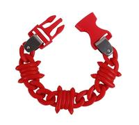 budebuse Bracelet en acrylique mat avec griffes sécurisées et fermoir enfichable comme accessoire de mode polyvalent pour un usage quotidien et bracelet fonctionnel pour les événements, taille unique