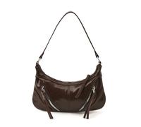 budebuse Élégant sac sous le bras en PU pratique Sacs à bandoulière Sac à bandoulière Sac à main avec sangle réglable pour une utilisation quotidienne et événements Sac de soirée rétro pour femme