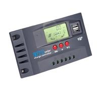 budebuse MPPT Régulateur solaire de lampadaire 30-100 a Outil de gestion de construction ABS à haut rendement pour systèmes d'éclairage extérieur Régulateur de courant solaire privé et public