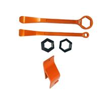 budebuse Outil de réparation pour motocross, démonte-pneus, clé à molette, équipement de réparation pour moto tout-terrain, accessoires de maintenance, levier de motocross, clé à molette, équipement