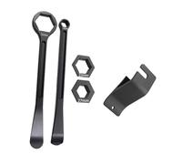 budebuse Outil de réparation pour motocross, démonte-pneus, clé à molette, équipement de réparation pour moto tout-terrain, accessoires de maintenance, levier de motocross, clé à molette, équipement