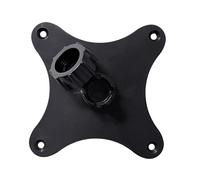 budebuse Plaque de support de moniteur portable réglable professionnelle 17 mm Tête sphérique Support mural Support de bras Support de remplacement pour écran secondaire de jeu