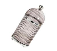 budebuse Porte-fourchette à dessert avec couvercle Vaisselle Tasse de rangement Ustensiles élégants Organisateur pour salon et salle à manger Décoration Bocal de conservation décoratif