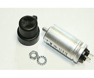 Buderus Condensateur 4 µF 400 V AEG avec capuchon - 5885624