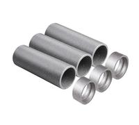 BOSCH Accessoire de ventilation résidentielle DEPP 125-3 Gaine de ventilation, ø : 125 mm, L : 1 m, Lot de 3 pièces - 7738113430