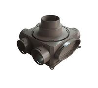 BOSCH Accessoire pour ventilation résidentielle VK 100-1 Caisson de répartition d'air en plastique monocouche - 7738112475