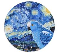 Budgerigar 1000 Pieces Faune Sauvage Puzzle Circulaire Matériaux Recyclés De l'art De La DécoRation Moderne Adultes Et Enfants Dès 14 Ans 1000pcs (67.5x67.5cm)