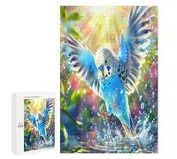 Budgerigar Bu Heureux Puzzs 1000 Pièces Educa FamilChalnge 3D Qualité Supérieure Relaxation & Art Décoration Intérieure Assemblage Amusant 1000 PCS