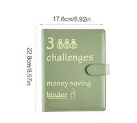 Budget Binder - Money Savings Book Set, PU Leather Money Organizer With 100 Cash Envelope, Savings Binder Organizer, Moneys Saving Wallet, Saving Binders Cash Organizers Travel Diary Offices