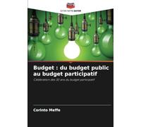 Budget : du budget public au budget participatif: Célébration des 30 ans du budget participatif
