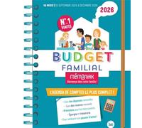 Budget familial Mémoniak, sept. 2025 à déc. 2026 - le plus complet - Nesk - Editions 365 - broché - Agenda