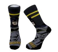 Budget Gifts Dc Bat Man Chaussettes mollet pour homme Taille 39-45