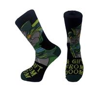 Budget Gifts Doctor Doom Dr Chaussettes mollet pour homme Taille 39-45