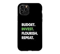 Budget Investir S'épanouir Répéter Le redressement Financier Coque pour iPhone 11 Pro